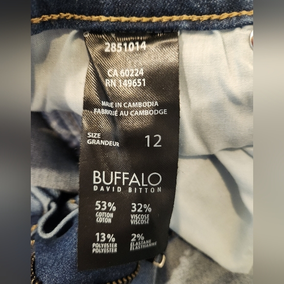 Buffalo jeans, super stretch sz 12, new - Picture 2 of 5